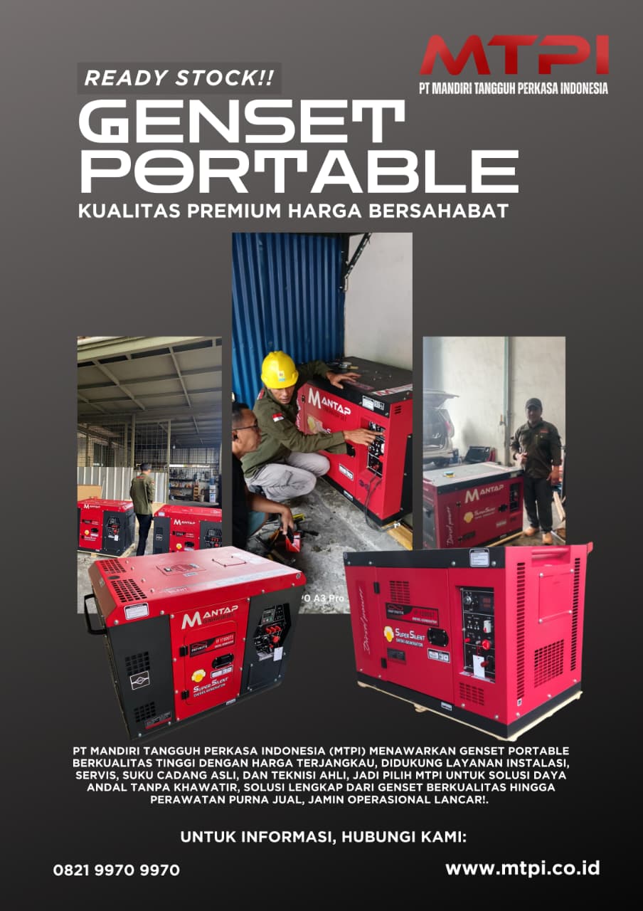 genset portable.
